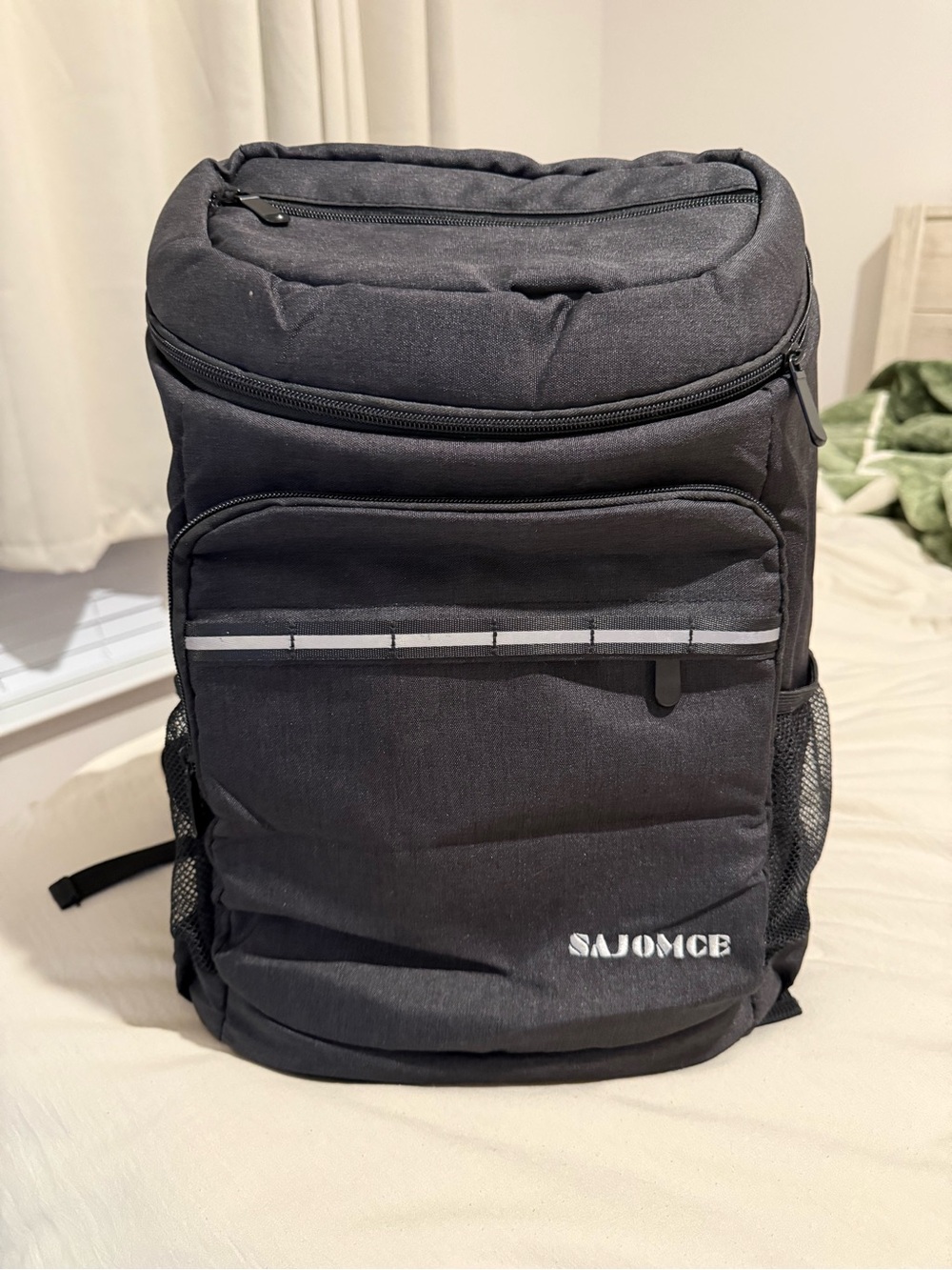 Black Insulated Cooler Backpack